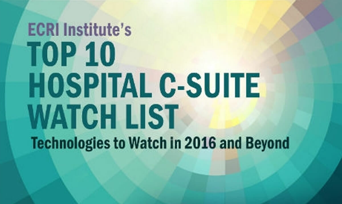 Mobile Stroke Unit is #1 on ECRI 2016 Top 10 Hospital C-Suite Watchlist